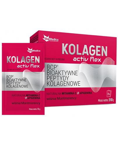 Ekamedica Kolagen Activ Flex - 21 sasz. - cena, opinie, wskazania - Drogeria Melissa