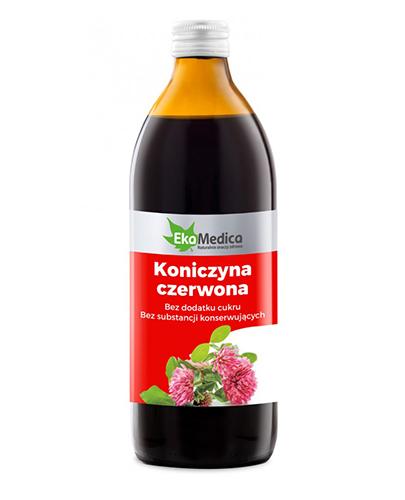 EKAMEDICA Koniczyna Czerwona Sok 99,8% - 500 ml - Apteka internetowa Melissa