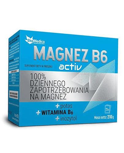 EkaMedica Magnez B6 Active, 21 saszetek - Apteka internetowa Melissa  