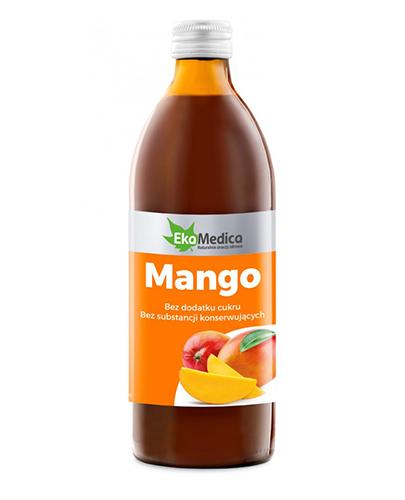 EKAMEDICA Sok z owoców mango 100% - 500 ml - Apteka internetowa Melissa