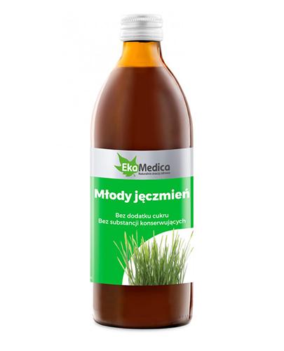 EKAMEDICA Młody jęczmień sok 100% - 500 ml - Apteka internetowa Melissa