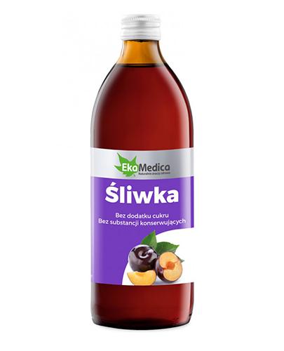EKAMEDICA Sok ze śliwki 100% - 500 ml - Apteka internetowa Melissa