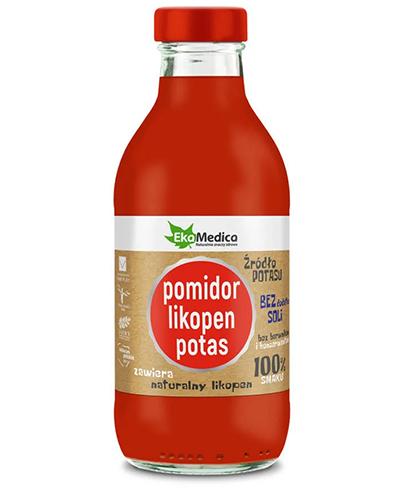  EkaMedica Sok Pomidor, likopen, potas - 300 ml - cena, opinie, właściwości - Apteka internetowa Melissa  