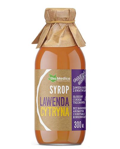  EkaMedica Syrop lawenda + cytryna, 300 ml, cena, opinie, wskazania - Apteka internetowa Melissa  