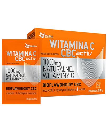 Ekamedica Witamina C CBC activ - 21 sasz. - cena, opinie, dawkowanie - Drogeria Melissa