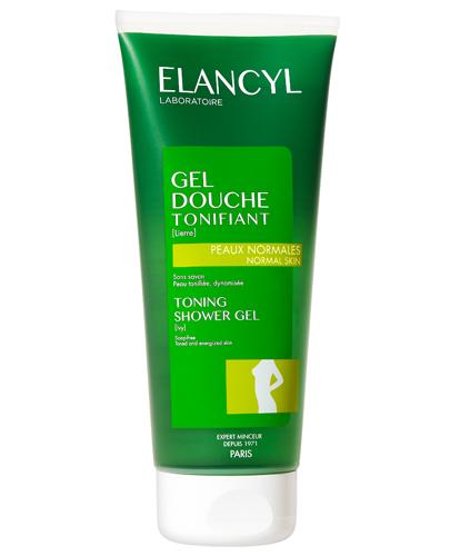 ELANCYL Tonizujący żel pod prysznic na bazie wyciągu z bluszczu - 200 ml - Drogeria Melissa