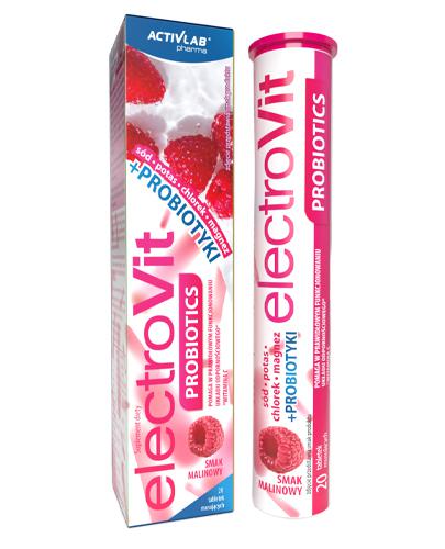 ElectroVit Probiotics o smaku malinowym, 20 tabl. mus., cena, wskazania, własciwości - Apteka internetowa Melissa