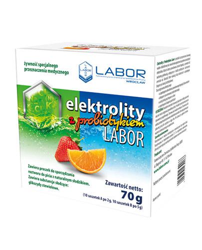  Elektrolity z probiotykiem Labor - 70 g - cena, opinie, stosowanie - Apteka internetowa Melissa  