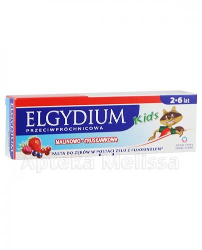 ELGYDIUM KIDS Żel do zębów o smaku malinowo-truskawkowym - 50 ml - Apteka internetowa Melissa
