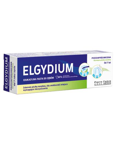  Elgydium Przeciwpróchnicowa edukacyjna pasta do zębów - 50 ml - cena, opinie, właściwości - Apteka internetowa Melissa  