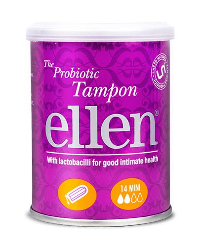  Ellen Probiotyczne Tampony mini, 14 szt., cena, opinie, właściwości - Apteka internetowa Melissa  
