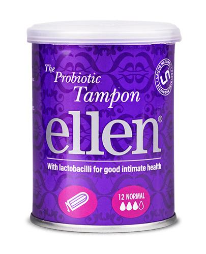  Ellen Probiotyczne Tampony normal, 12 szt., cena, opinie, wskazania - Apteka internetowa Melissa  