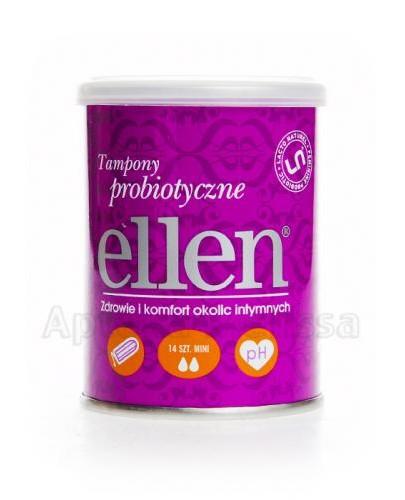 ELLEN Tampony probiotyczne MINI - 14 szt. - Apteka internetowa Melissa
