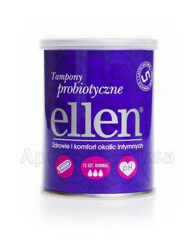 ELLEN Tampony probiotyczne NORMAL - 12 szt. - Apteka internetowa Melissa