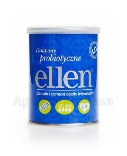 ELLEN Tampony probiotyczne SUPER - 8 szt. - Apteka internetowa Melissa