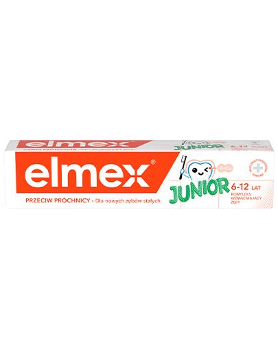 ELMEX JUNIOR Pasta do zębów dla dzieci 6-12 lat, 75 ml - Apteka internetowa Melissa