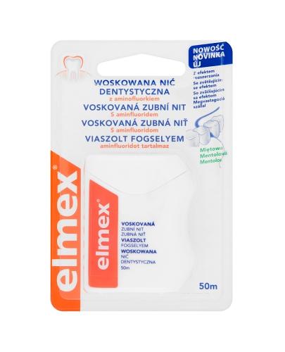 ELMEX Nić dentystyczna woskowana - 50 m - Apteka internetowa Melissa