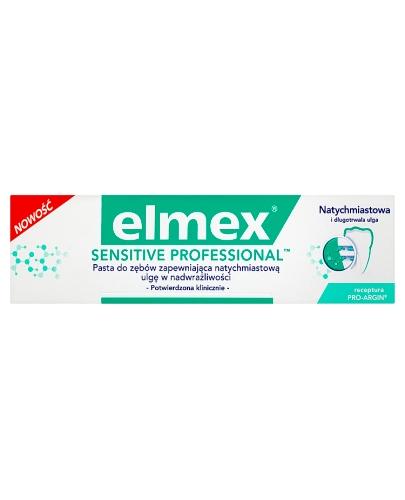 ELMEX SENSITIVE PROFFESIONAL Pasta do zębów - 75 ml - Apteka internetowa Melissa