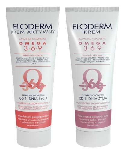 ELODERM Krem aktywny - 75 ml + ELODERM Krem - 75 ml