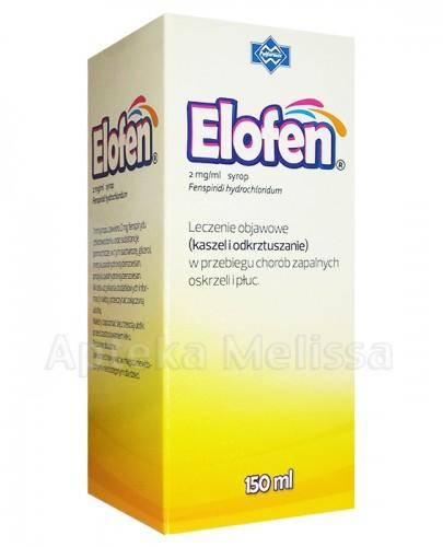 ELOFEN (2mg/ml) Syrop - 150 ml - Apteka internetowa Melissa