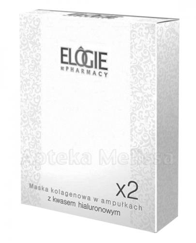  ELOGIE Maska kolagenowa w ampułkach z kwasem hialuronowym - 2 ampułki - Apteka internetowa Melissa  