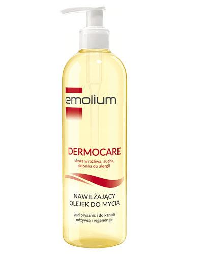 Emolium Dermocare, nawilżający olejek do mycia, 400 ml