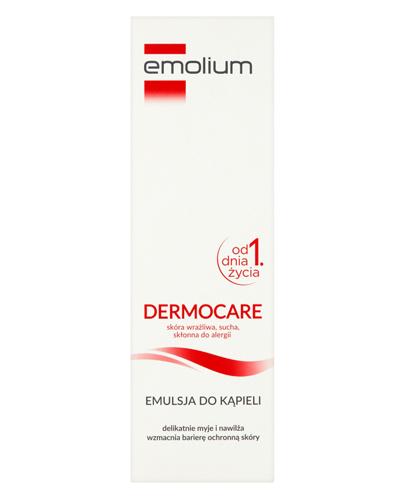 EMOLIUM DERMOCARE - 400 ml - emulsja do kąpieli - cena, opinie, właściwości - Drogeria Melissa