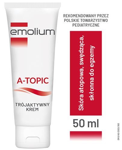 
                                                                          EMOLIUM A-TOPIC Krem trójaktywny - 50 ml - Drogeria Melissa                                              
