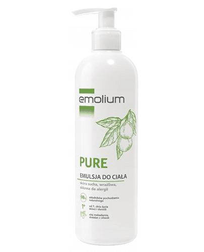  Emolium Pure Emulsja do ciała - 400 ml - cena, opinie, właściwości - Apteka internetowa Melissa  