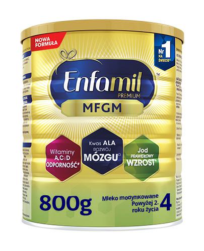 Enfamil 4 Premium MFGM powyżej 2 roku życia Mleko modyfikowane - 800 g - cena, opinie, właściwości - Apteka internetowa Melissa