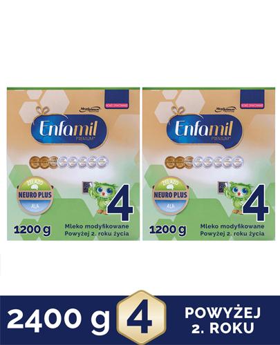ENFAMIL 4 PREMIUM powyżej 2 roku Mleko modyfikowane - 2x1200 g - Drogeria Melissa