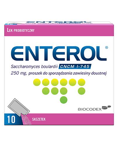 ENTEROL 250, 10 saszetek, przeciw biegunce - Apteka internetowa Melissa