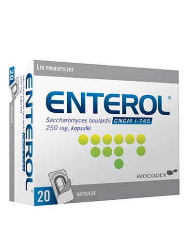    ENTEROL 250 mg - 20 kaps. - preparat przeciw biegunce - cena, opinie, wskazania - Apteka internetowa Melissa  