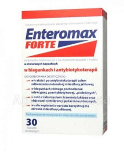 ENTEROMAX FORTE - 30 kaps. - Apteka internetowa Melissa