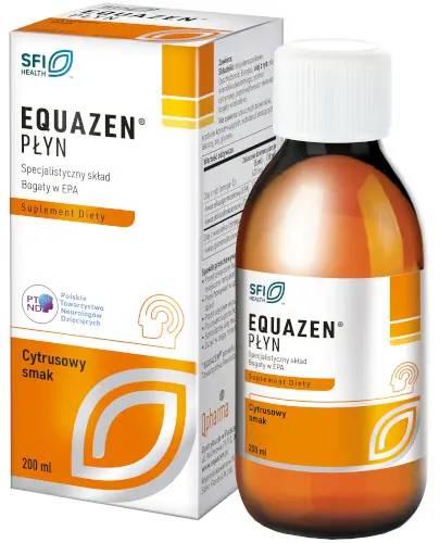  Equazen (EYE Q) Płyn o smaku cytrusowym, 200 ml - Apteka internetowa Melissa  