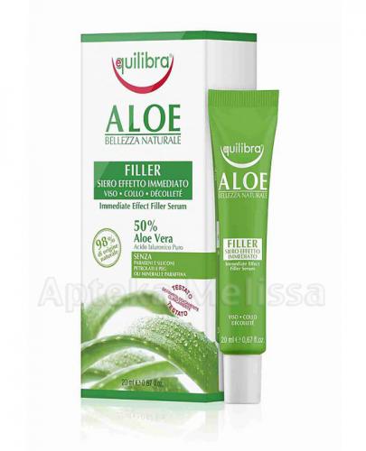 EQUILIBRA Aloesowe serum wypełniające z efektem natychmiastowym - 20 ml - Apteka internetowa Melissa