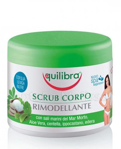 EQUILIBRA ALOESOWY Modelujący peeling do ciała z solą morza martwego - 600 g - Apteka internetowa Melissa