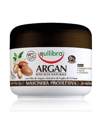 EQUILIBRA NATURALE Arganowa maska ochronna do włosów - 200 ml - Apteka internetowa Melissa