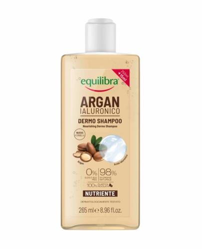  EQUILIBRA Odżywczy szampon argan i kwas hialuronowy, 265 ml  - Apteka internetowa Melissa  