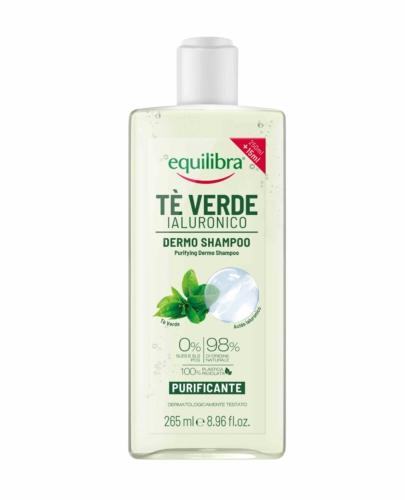  EQUILIBRA Oczyszczający szampon zielona herbata i kwas hialuronowy, 265 ml - Apteka internetowa Melissa  