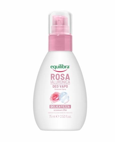  EQUILIBRA Różany dezodorant w sprayu z kwasem hialuronowym, 75 ml - Apteka internetowa Melissa  
