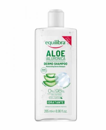  EQUILIBRA Nawilżający szampon aloes i kwas hialuronowy, 265 ml - Apteka internetowa Melissa  