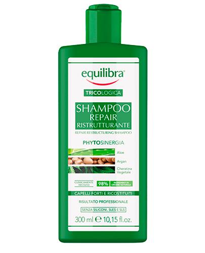  Equilibra Tricologica Naprawczy szampon restrukturyzujący, 300 ml, cena, opinie, właściwości  - Apteka internetowa Melissa  