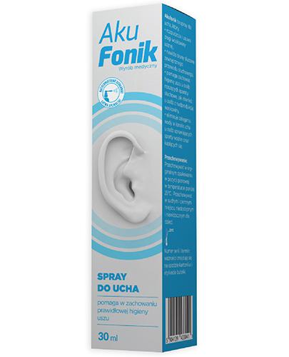  Erbafarm AkuFonik Spray do ucha, 30 ml, cena, wskazania, właściwości - Apteka internetowa Melissa  