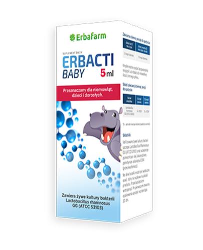 Erbafarm Erbacti Baby - 5 ml - cena, opinie, wskazania - Apteka internetowa Melissa