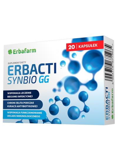 Erbafarm Erbacti Synbio GG - 20 kaps. - cena, opinie, dawkowanie - Apteka internetowa Melissa