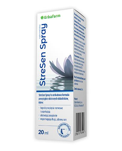  Erbafarm Stresen Spray - 20 ml - cena, opinie, właściwości - Apteka internetowa Melissa  
