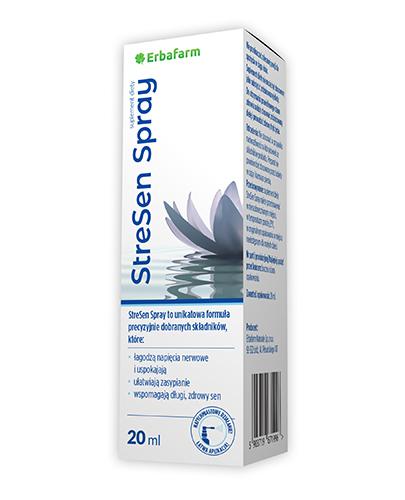 Erbafarm Stresen Spray - 20 ml - cena, opinie, właściwości - Apteka internetowa Melissa
