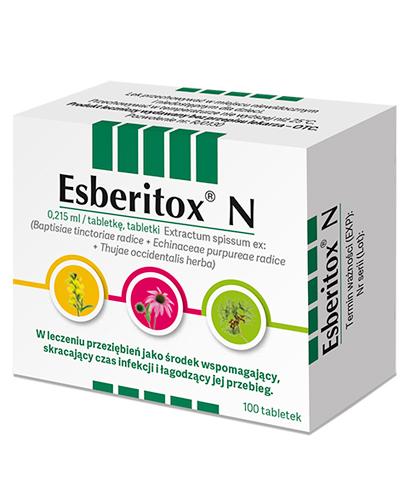 Esberitox N, 0,215 ml/tabletkę, tabletki, 100 sztuk