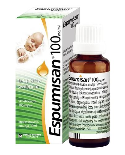 Espumisan 100 mg/ml, krople doustne, 30 ml